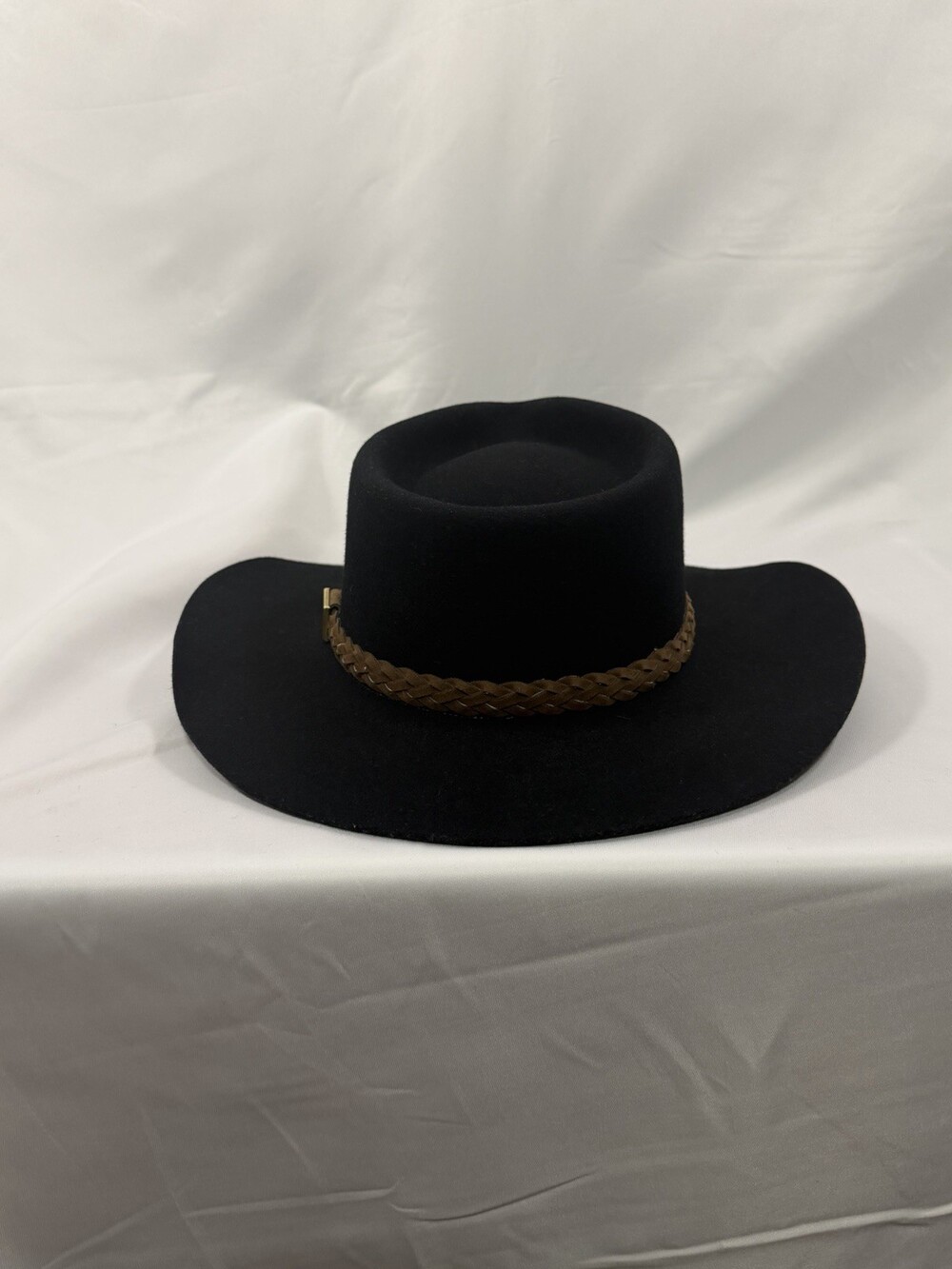 Authentic Australia Outback Styling Dark Brown Genuine Felt Hat.